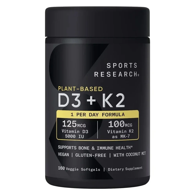 Plant-Based D3 + K2